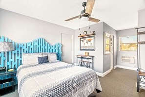Desk, iron/ironing board, free WiFi, bed sheets