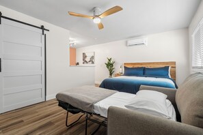 Desk, iron/ironing board, free WiFi, bed sheets