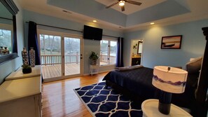 4 bedrooms, in-room safe, iron/ironing board, travel cot