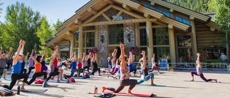 Enceinte de l’hébergement
