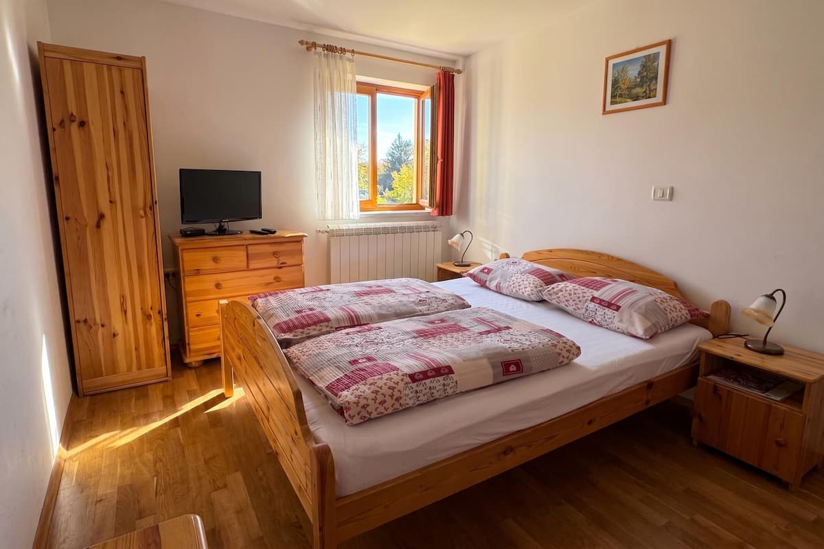 Family Apartment, 1 Bedroom, Fireplace, Mountainside (Pivka Apartment With Terrace)