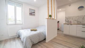 1 chambre, Wi-Fi, draps fournis