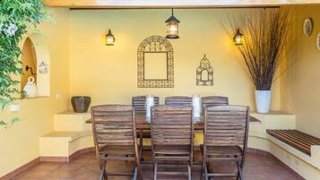 Opções para refeição ao ar livre