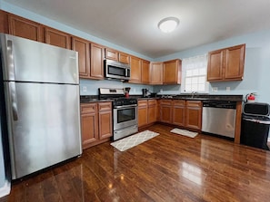 Fridge, microwave, oven, stovetop - Beautiful Renovations located just steps from the Boardwalk and Beach! (Wildwood)