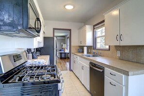 House, Multiple Bedrooms | Private kitchen