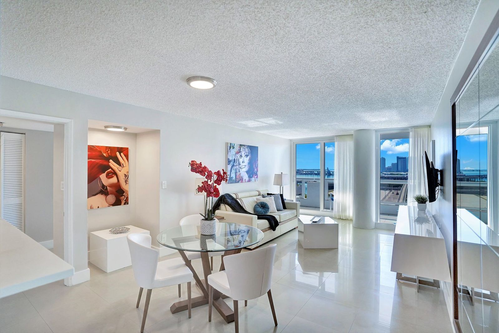 Stay in Love!....with Miami, 1 Bedroom, City Skyline and Water Views