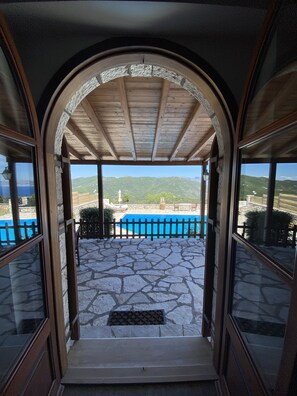 View from property - Executive Villa Madouri With Private Pool (Lefkada)