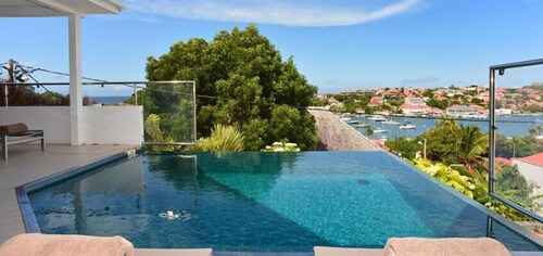 Villa Wastra  | Ocean View - Located in  Wonderful Gustavia with Private Pool