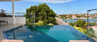 Villa Wastra  | Ocean View - Located in  Wonderful Gustavia with Private Pool
