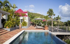 Pool - Villa Pasha  | Ocean View - Located in  Stunning Lurin with Private Pool (Saint Barthélemy)