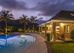 A heated pool - Villa La Roche dans l’Eau | Ocean View - Located in  Exquisite Grand Fond with Private Pool (Grand Fond)