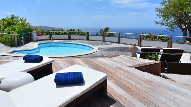 Pool - Villa Taniko | Ocean View - Located in  Beautiful Colombier with Private Pool (Saint Barthélemy)