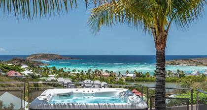 Villa La Rose des Vents | Ocean View - Located in Beautiful Grand Cul de Sac with Private Pool