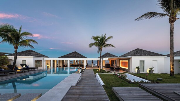 Pool - Casa del Mar  | Ocean View - Located in  Wonderful Petit Cul de Sac with Private Pool (Saint Barthélemy)