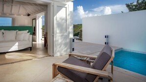Pool - Villa Little Caramba  | Ocean View - Located in  Beautiful Pointe Milou with Private Pool (Saint Barthélemy)