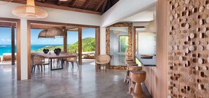 Dining - Villa Ixfalia  | Ocean View - Located in  Exquisite Saint Jean with Private Pool (Saint Barthélemy)