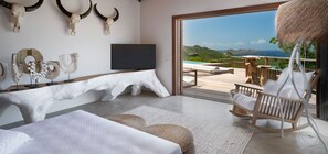 4 bedrooms, iron/ironing board, free WiFi, bed sheets - Villa Ixfalia  | Ocean View - Located in  Exquisite Saint Jean with Private Pool (Saint Barthélemy)