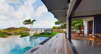 Villa Open Space | Ocean View - Located in Wonderful Petit Cul de Sac with Private Pool