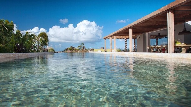 Pool - Villa Imagine | Ocean View - Located in  Magnificent Marigot with Private Pool (Saint Barthélemy)