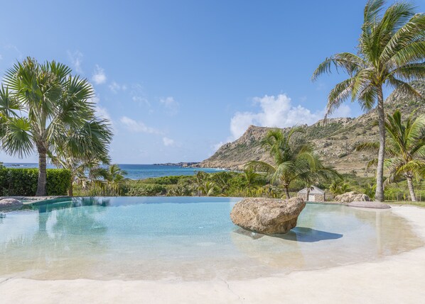 A heated pool - Villa La Roche dans l’Eau | Ocean View - Located in  Exquisite Grand Fond with Private Pool (Grand Fond)