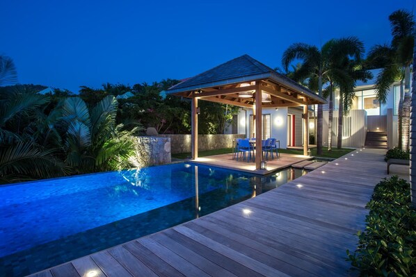 A heated pool - Villa Angelique | Ocean View - Located in  Exquisite Saint Jean with Private Pool (Saint Barthélemy)