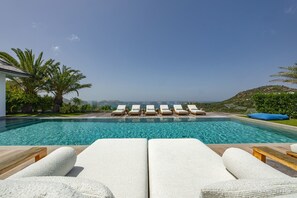 A heated pool - Villa Wine Note  | Ocean View - Located in  Tropical Saint Jean with Private Pool (Saint Barthélemy)