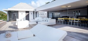 Outdoor dining - Villa My Way  | Ocean View - Located in  Stunning Colombier with Private Pool (Saint Barthélemy)