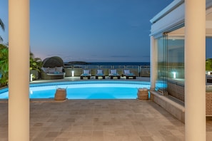 Piscine chauffée