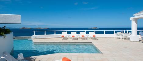 حمّام سباحة مُدفَّأ