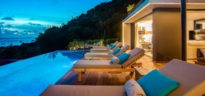 A heated pool - Villa Sasha | Ocean View - Located in  Beautiful Corossol with Private Pool (Saint Barthélemy)