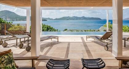 Villa Arawak  | Ocean View - Located in  Fabulous Pointe Milou with Private Pool