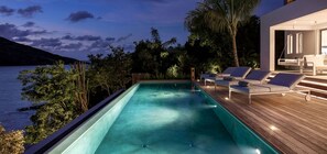 Una piscina climatizada