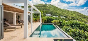 Pool - Villa Arawak  | Ocean View - Located in  Stunning Pointe Milou with Private Pool (Saint Barthélemy)