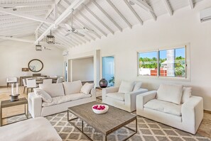 电视、DVD 播放器、书、立体声音响