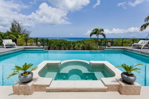 Piscine chauffée