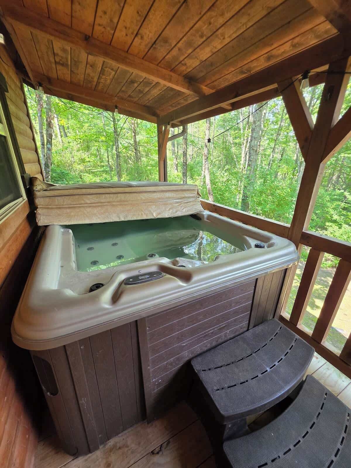 Bain à remous extérieur