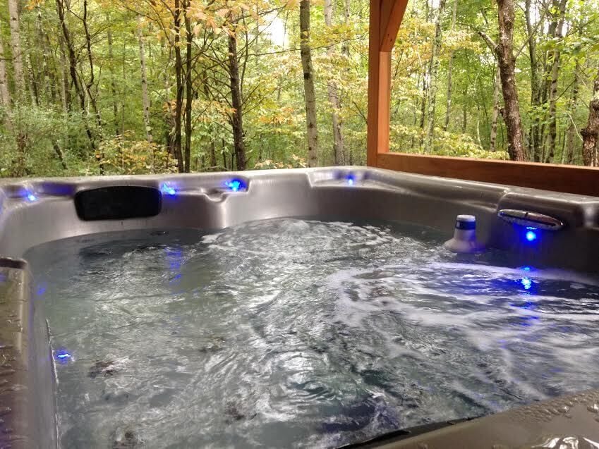 Bain à remous extérieur