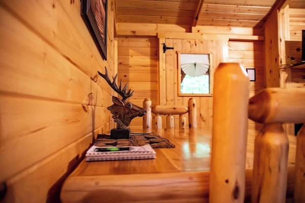 Small dining area for a romantic dinner, or just settling in to get some work done