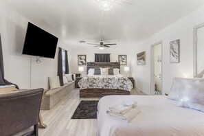 5 bedrooms, iron/ironing board, travel cot, free WiFi