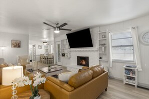 Tv, eldstad, Netflix och streamingtjänster