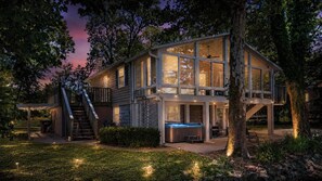 Exterior - Riverfront Home on the Ohio River, Private Dock, Hot Tub, Sleeps 8 (Prospect)