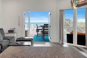 TV, DVD player, offices - Ocean Air Lower West Private Beach Unit on 30A (BEACHFRONT) (Santa Rosa Beach)