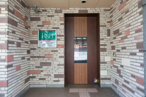 Welcome to R&B, where a simple entrance sets the tone for a straightforward stay.