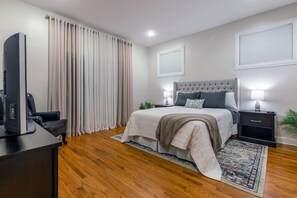 1 habitación, tabla de planchar con plancha, wifi y ropa de cama 