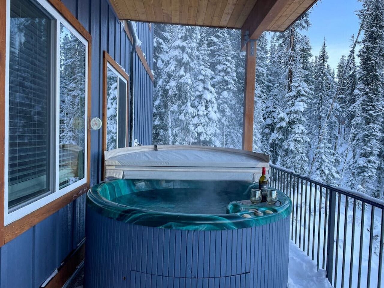 Baignoire à remous extérieure