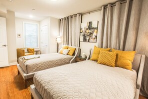 2 bedrooms, iron/ironing board, free WiFi, bed sheets