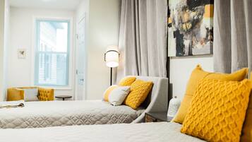 2 sovrum, strykjÀrn/strykbrÀda, gratis wi-fi och sÀngklÀder