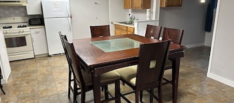 Lower level unit in Spectacular Log Home Estate