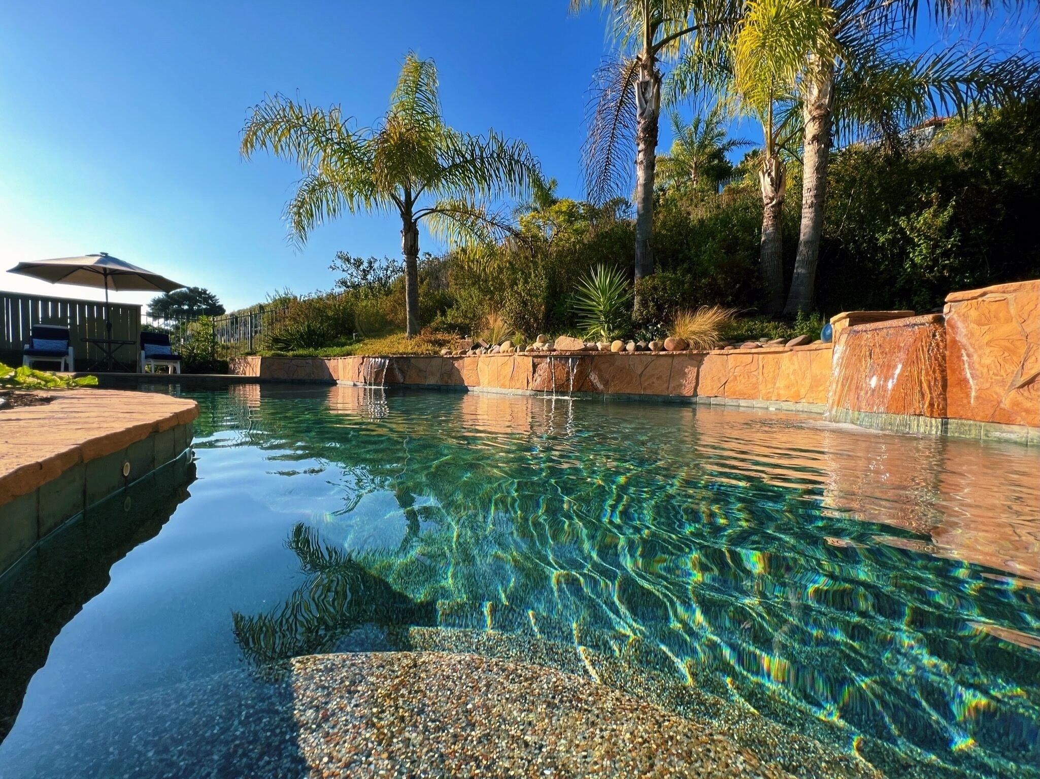 Private Pool & Spa in coastal South Carlsbad home. Only 3 min. to Ponto Beach!
