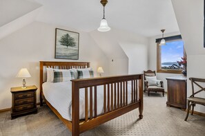 Familienhaus, 3 Schlafzimmer, Kamin, Meerblick | 3 Schlafzimmer, hochwertige Bettwaren, individuell dekoriert